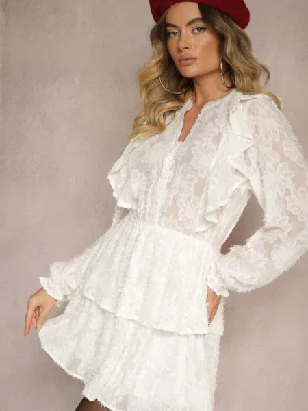 Rochie Zinetha deschis bej