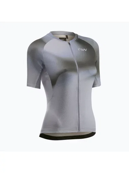 Футболка велосипедна Northwave Force Evo ice grey сіра