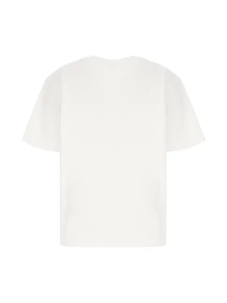Koszulka Alexander Mcqueen koronkowa biała