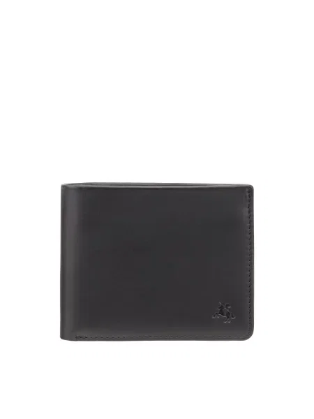 Кожаный кошелек Visconti черный