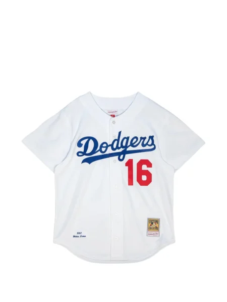 Cămașă Mitchell & Ness din jerseu alb