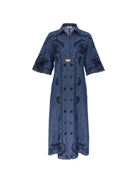 Rochie midi Zimmermann albastru