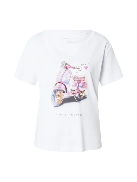 EINSTEIN & NEWTON Tricou Scooter auriu / mov liliachiu / roz alb