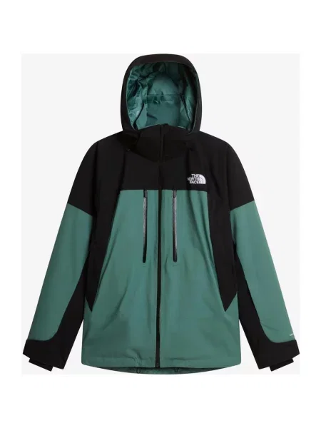 Kurtka z kapturem The North Face Chakal zielony wodny S czarny