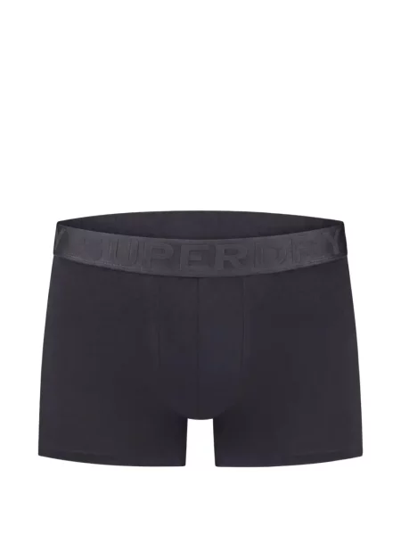 Boxeri Superdry cu autograf negru