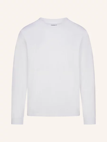 Skims Pohodlné Domácí Tričko Heavyweight Cotton bílá