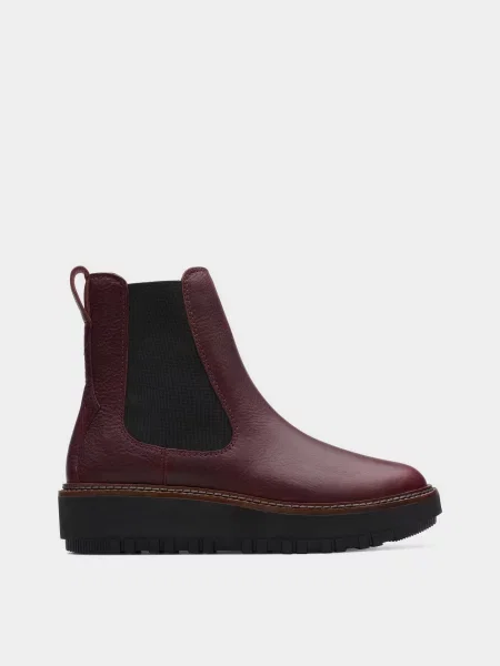 Clarks Черевики Темно-коричневий Текстиль коричневі