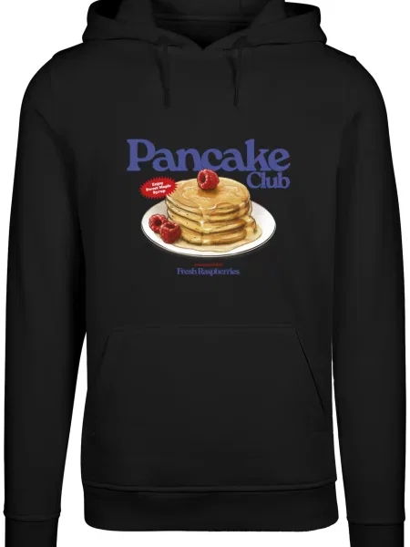 Mister Tee Tréning póló Pancake Club' fekete