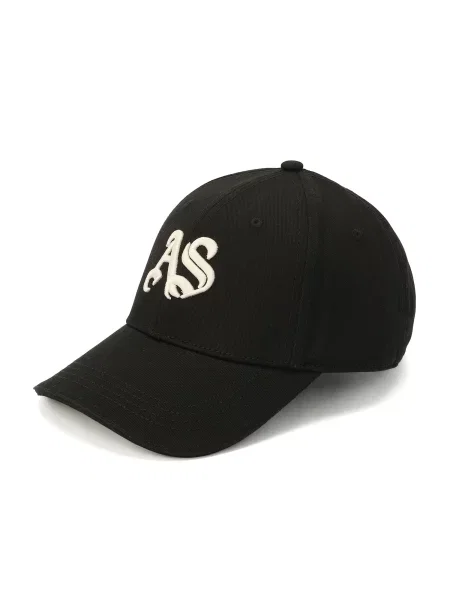 AllSaints Șapcă Gothic negru alb