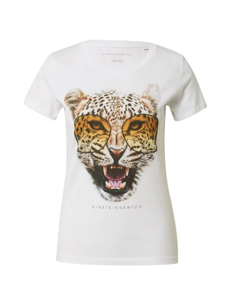 EINSTEIN & NEWTON Tricou portocaliu / roz / negru alb