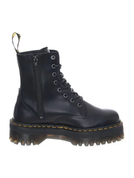 Botki Dr. Martens skórzane retro czarne