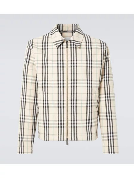Geacă Burberry în carouri