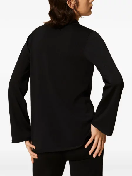Cămașă Twinset tricotate negru