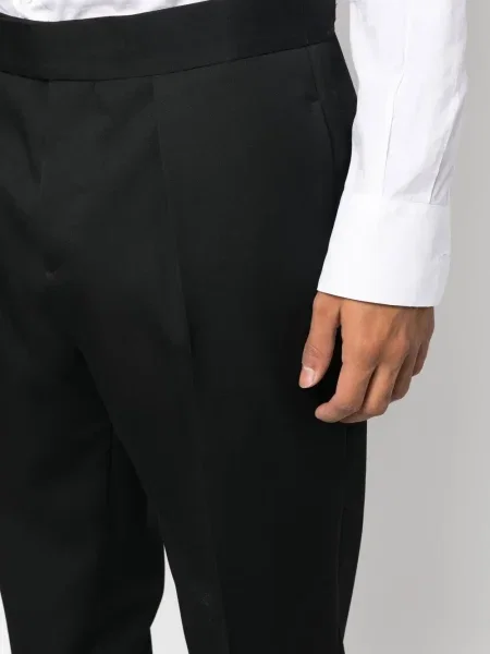 Cropp pantaloni Sapio plisate negru