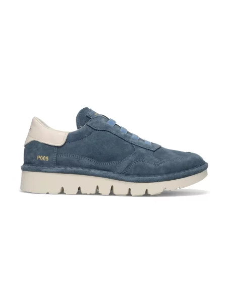 Sneakersy Panchic wsuwane niebieskie