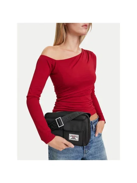 Guess Jeans Дамска чанта черен