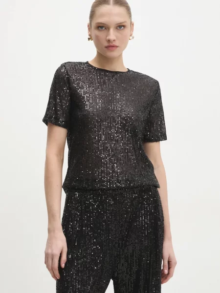 Тениска Answear Lab черно