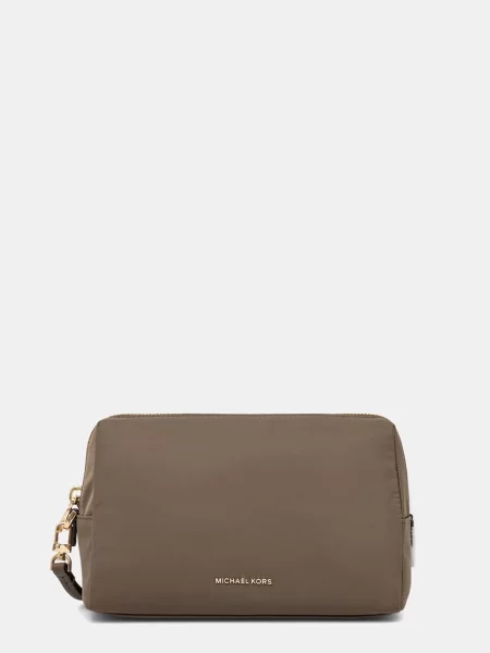 Pungă cosmetică Michael Michael Kors verde