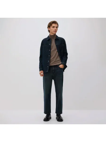 Reserved Relaxed straight farmer indigo jeans