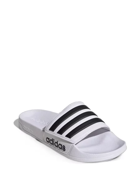 Papuci Adidas alb