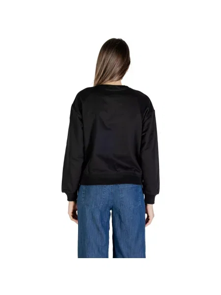 Calvin Klein Jeans Mikina šedá / černá bílá