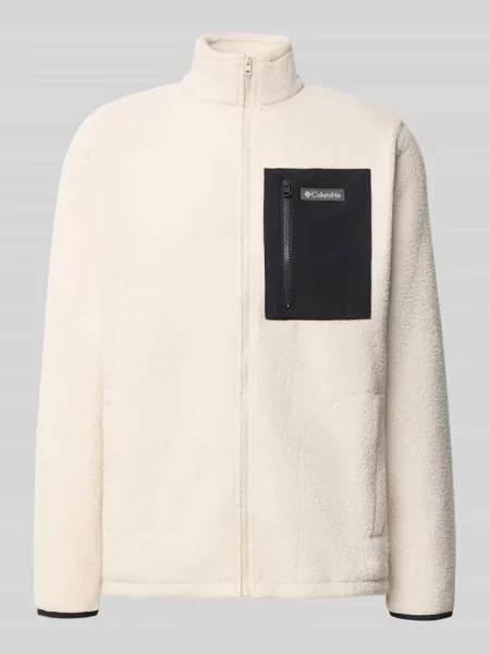 Kurtka z polaru z kieszenią na piersi i wyhaftowanym logo model ‘Jasper’ Columbia