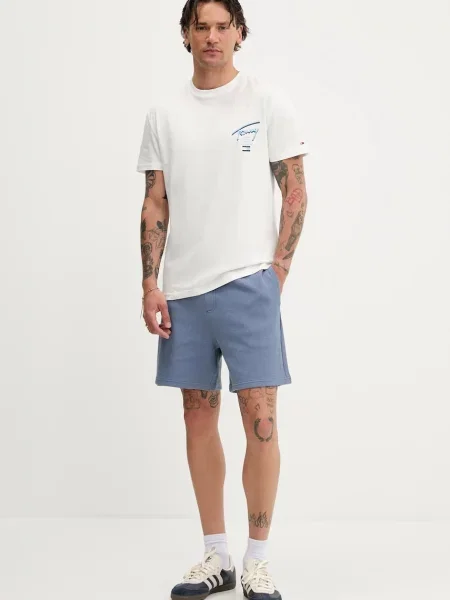 Tommy Jeans t-shirt z nadrukiem biały