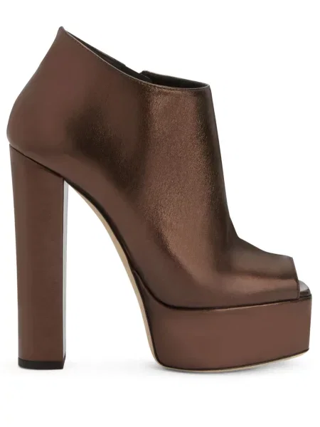 Botine Giuseppe Zanotti cu platformă maro