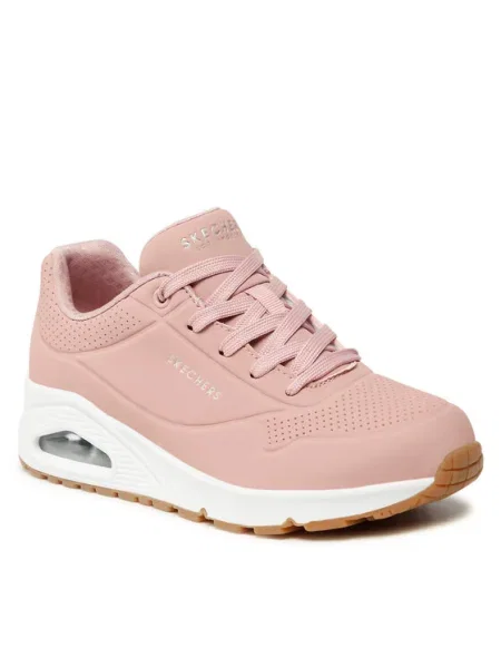 Sneakerși Skechers roz