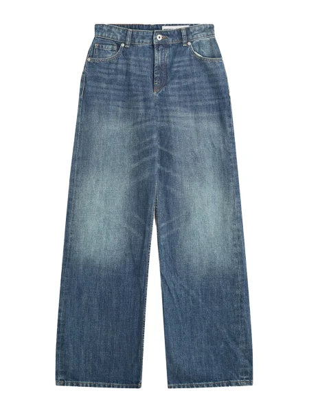 Bershka Jeans denim albastru