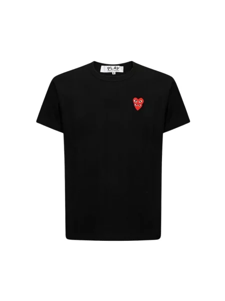 Koszulka Comme Des Garcons w serca czarna