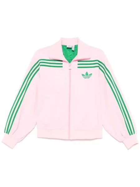 Pantaloni Adidas din velur roz