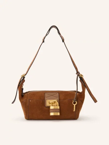 Torebka crossbody Chloe brązowa