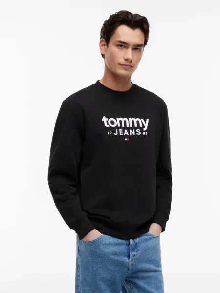 Palton Tommy Jeans alb