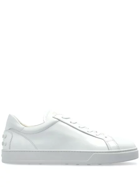 Sneakerși Tod's din piele alb