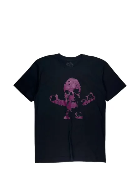 Tricou Chrome Hearts cu imagine cu motiv cu inimi negru