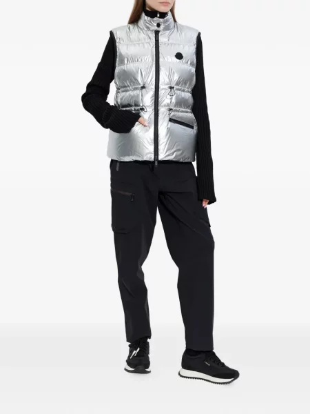 Vestă Moncler argintiu
