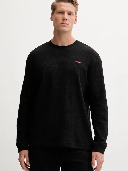 Tricou mânecă lungă Hugo negru