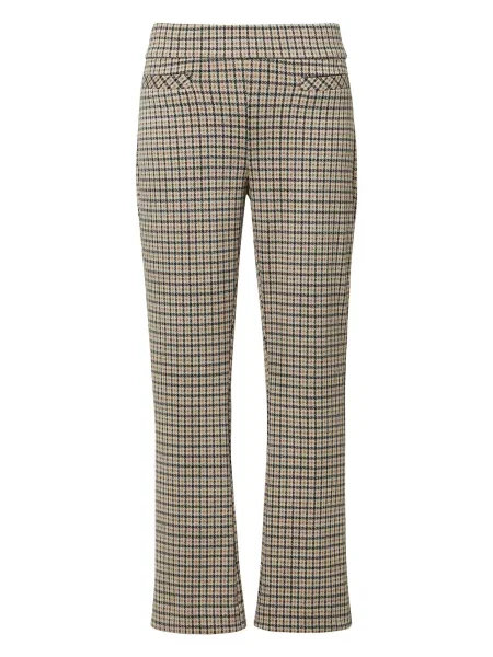 COMMA Hlače bež črna