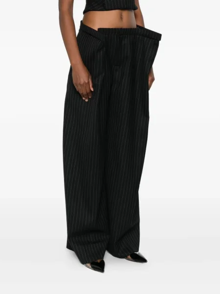 Spodnie Duran Lantink w paski czarne