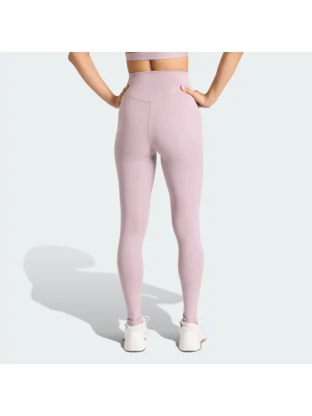 ADIDAS PERFORMANCE Sportovní kalhoty OPT ESS šeříková bílá