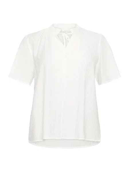 KAFFE CURVE Bluză KCLisana natural alb