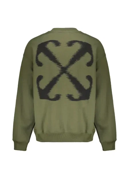 Hanorac Off-white cu imagine alb