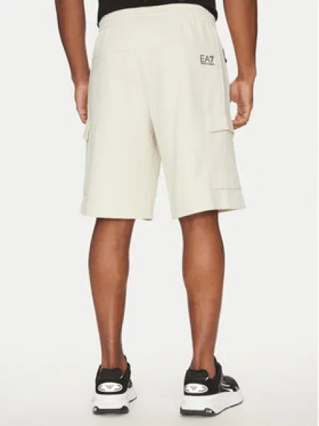 Emporio Armani Sportiniai šortai Écru