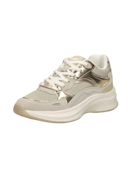 Sneakersy Mexx skórzane beżowe