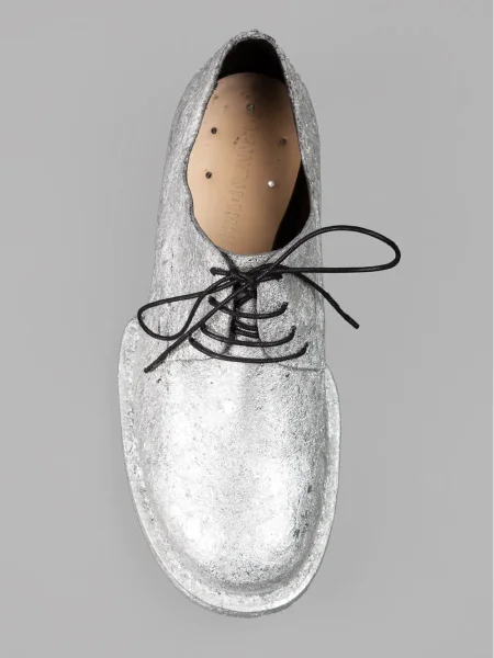 Pantofi derby Barny Nakhle chunky argintiu