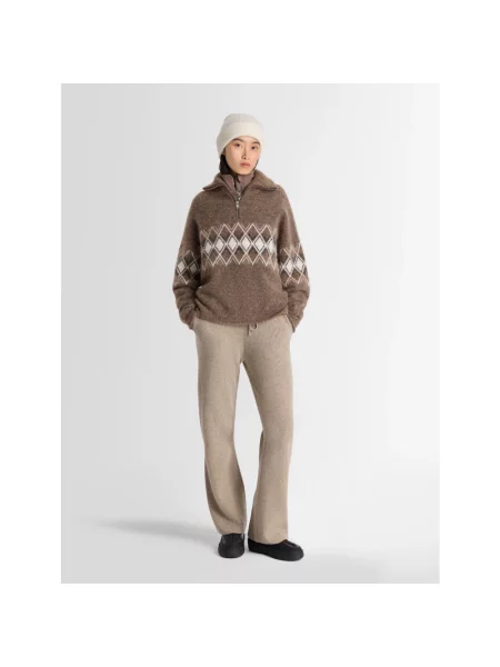 Sweter Fusalp brązowy