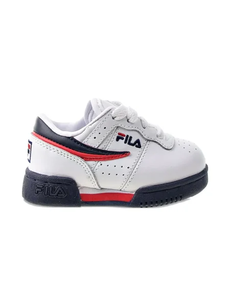 Buty treningowe dziecięce Fila białe