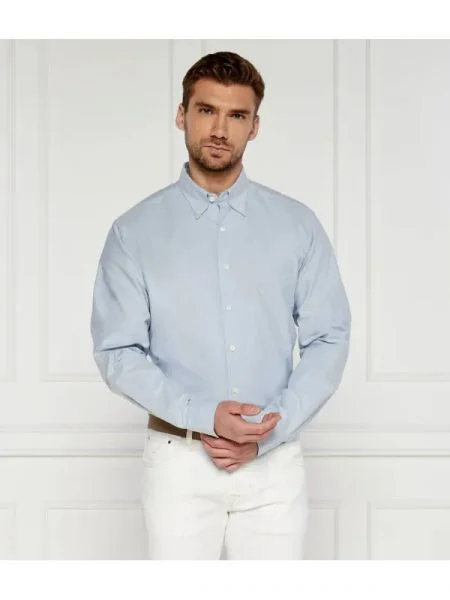 Oscar Jacobson Cămașă Casual Oxford albastru