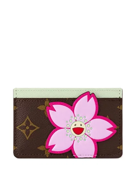 Peněženka Louis Vuitton Pre-owned hnědá